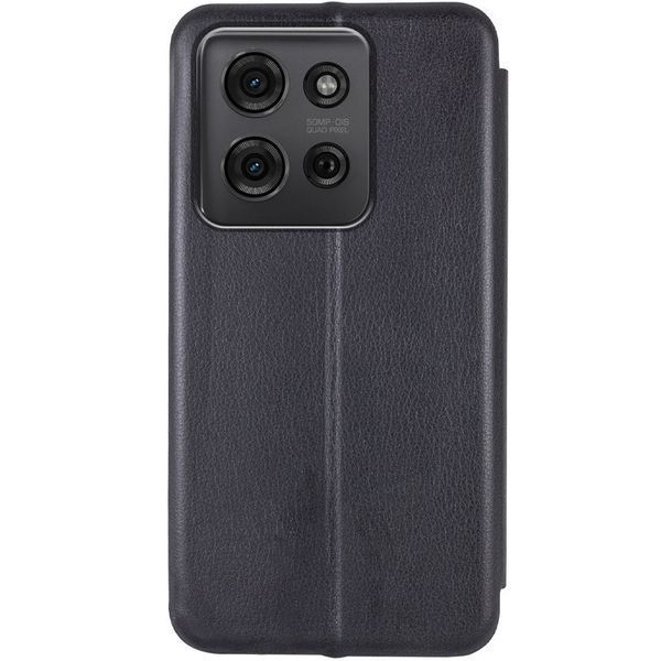 Шкіряний чохол-книжка Classy для Motorola Moto G75 5G Black 777-05334 фото