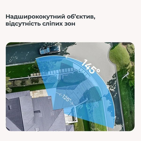 Дополнительная IP камера видеонаблюдения Baseus Security N1 Outdoor Camera 2K White S0ST002130 фото