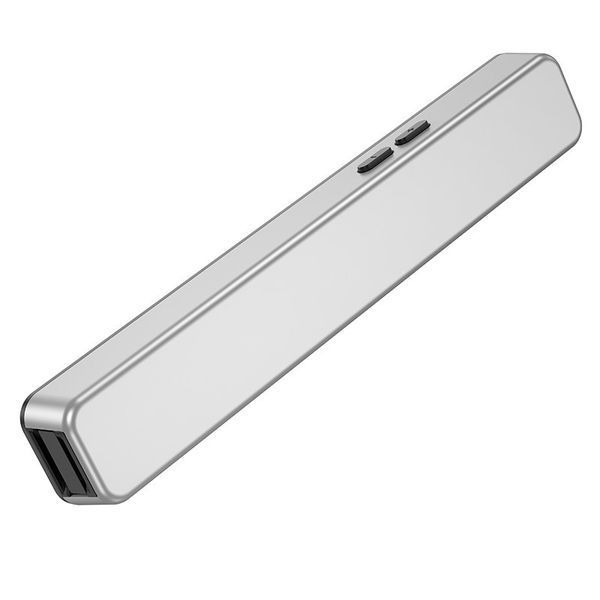 Лазерная указка HOCO GM202 Smart PPT page turning pen Silver 6942007634618 фото