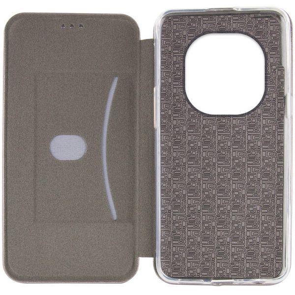 Шкіряний чохол-книжка Classy для Xiaomi Redmi Note 14 Pro 5G / 14 Pro+ 5G Grey 777-05384 фото