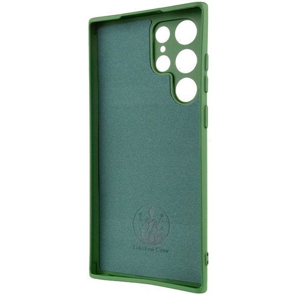 Чехол Silicone Cover Lakshmi Full Camera для Samsung Galaxy S25 Ultra Зеленый 555-02123 фото