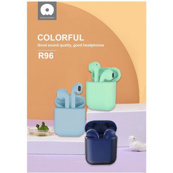 Беспроводные наушники WUW R96 Розовый 202-00383 фото
