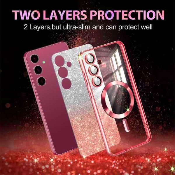 Чохол для смартфона Cosmic CD Shiny Magnetic для Samsung Galaxy S24 Red 666-02144 фото