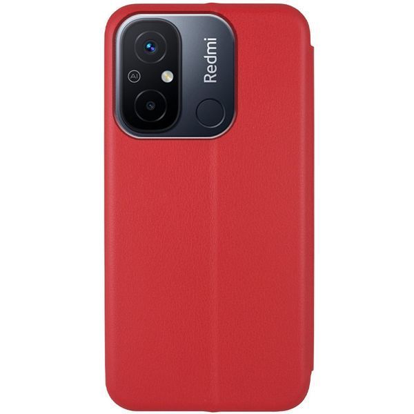 Шкіряний чохол-книжка Classy для Xiaomi Redmi 12C Red 777-05788 фото