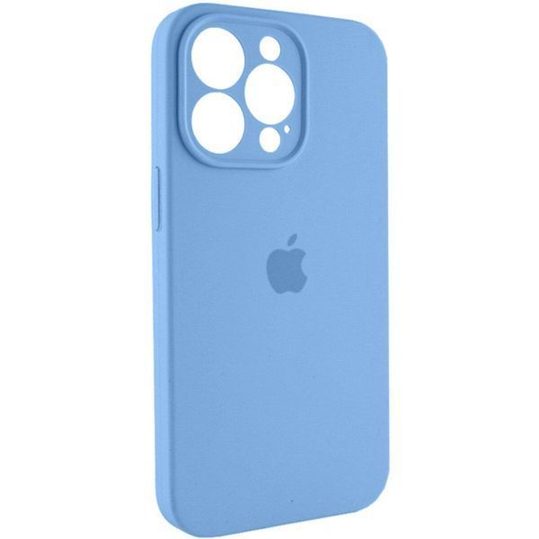 Силіконовий чохол з закритою камерою для iPhone 14 Pro Cornflower 666-00863 фото