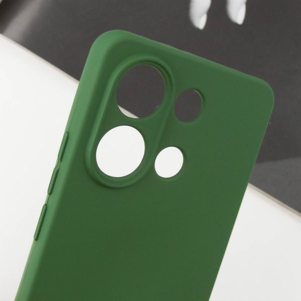 Чехол Silicone Cover Lakshmi Full Camera для Xiaomi Redmi Note 13 5G Зеленый 555-02173 фото