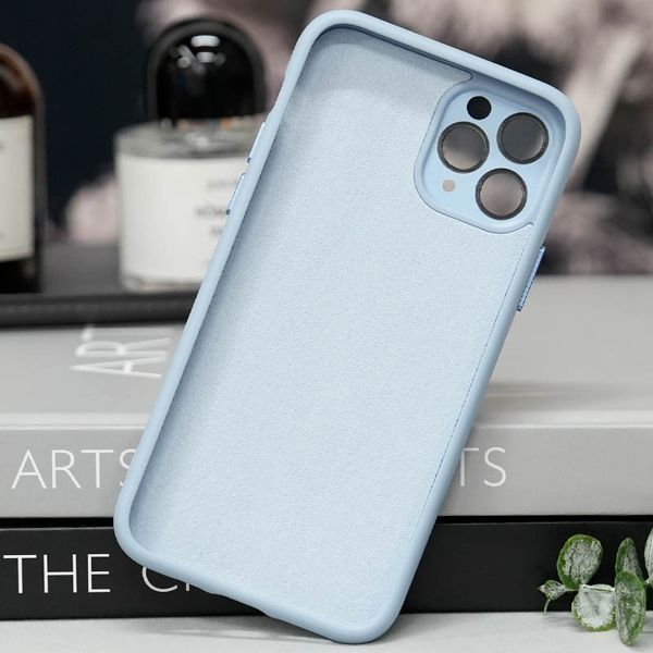 Чохол TPU+Glass Sapphire Midnight with MagSafe для Apple iPhone 12 Pro (6.1") Blue 656-08617 фото