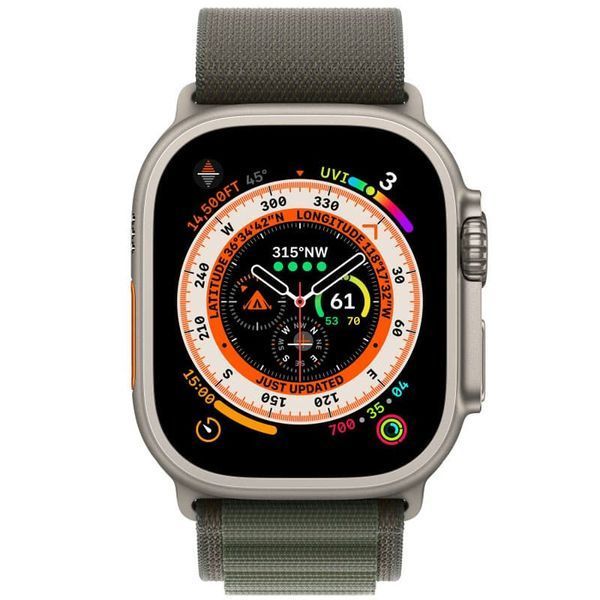 Ремінець Alpine Loop для Apple Watch 42(ser.1-3)/44/45/46/49mm (m/l) Green 212-01280 фото