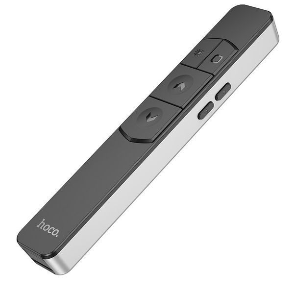 Лазерная указка HOCO GM202 Smart PPT page turning pen Silver 6942007634618 фото