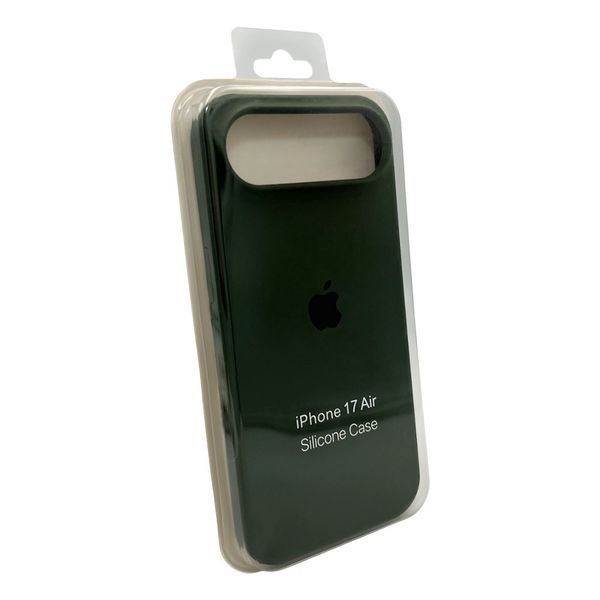 Силіконовий чохол для Apple iPhone 17 Air Dark-Green 208-06459 фото