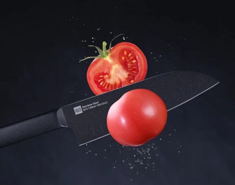 Набор ножей из 2 предметов Xiaomi HuoHou Heat Knife Set Black 2 pcs 656-02486 фото