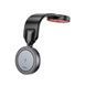 Автотримач для телефона з БЗП HOCO HW29 Totem ring magnetic wireless fast charging car holder (center console) Black Metal Gray 6942007642163 фото 1