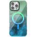 Чехол TPU Shiny Mountain (MagFit) для Apple iPhone 16 Pro (6.3") Green / Blue 555-02868 фото 1