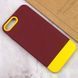 Чехол TPU+PC Bichromatic для Apple iPhone 7 plus / 8 plus (5.5") Brown burgundy / Yellow 555-03900 фото 4