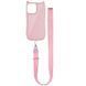 Чохол з шнурком GETMAN Cat with straps для iPhone 15 Pro (6.1") Pink 555-00403 фото 1