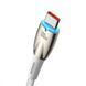 Кабель Baseus Glimmer Series Fast Charging Type-C 100W (1m) White CADH000402 фото 3