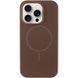 Чохол Silk Full Protective with Magnetic Fit для Apple iPhone 15 Pro (6.1") Коричневий / Brown ILSO-00000076454-33 фото