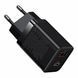Мережевий зарядний пристрій Baseus Super Si Pro Quick Charger C+U 30W EU Black 656-01309 фото 3