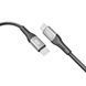 Кабель Ridea RC-US42 UltraStrong Type-C to Type-C 60 W 2 m Чорний 209-00311 фото 4