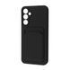 Чехол WAVE Colorful Pocket Samsung Galaxy A25 Black 777-00181 фото 1
