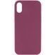 Силиконовый чехол Silk Full Protective для iPhone XR (6.1") Plum 777-10781 фото