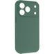 Силіконовий чохол Silk Full Camera Protective для Apple iPhone 17 Pro Max / 18 Pro Max (6.9") Pine green 777-09531 фото