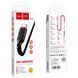Кабель HOCO X59 USB to Type-C 3A, 1m, nylon, TPE connectors, Black 6931474744920 фото 2