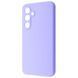 Чохол WAVE Full Silicone Cover для Samsung Galaxy S24 FE Light purple 656-07200 фото 1