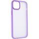 TPU+PC чохол Metal Buttons для Apple iPhone 15 Plus (6.7") Бузковий 777-08276 фото 1