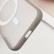 TPU+PC чохол Blueo Skin Friendly Frosted with MagSafe для Apple iPhone 16 Pro Max (6.9") Grey 777-07928 фото 6