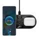 Бездротовий мультизарядний пристрій Baseus Digital LED Display 2in1 Wireless Charger 20W Black Universal version WXSX010101 фото 5