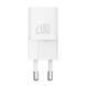 Мережевий зарядний пристрій Baseus GaN5 Fast Charger(mini) 1C 20W EU White CCGN050102 фото 3