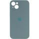 Силиконовый чехол с закрытой камерой для iPhone 14 Pine Green 666-00813 фото
