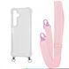 Чехол WAVE Clear Case With Strap для Samsung Galaxy A35 Pink Sand 208-05167 фото 1
