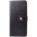 Кожаный чехол-книжка GETMAN Gallant (PU) для Xiaomi Redmi 9 Black 777-06550 фото