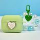 Силіконовий чохол Silicone case Lovely Heart для навушників AirPods Pro Green 203-00469 фото