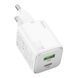 Мережевий зарядний пристрій HOCO N41 Almighty PD20W+QC3.0 charger White 656-01374 фото 2