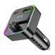 АЗУ с FM-модулятором HOCO E81 Fantasy PD30W+QC3.0 car BT FM transmitter Black 6942007612296 фото 4