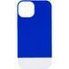 Чехол TPU+PC Bichromatic для Apple iPhone 12 Pro Max (6.7") Navy Blue / White 555-03950 фото 1