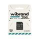 Карта пам'яті microSDXC (UHS-1 U3) Wibrand 256Gb class 10 (adapter SD) WICDHU3/256GB-A фото 2