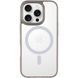 TPU+PC чохол Blueo Skin Friendly Frosted with MagSafe для Apple iPhone 16 Pro Max (6.9") Grey 777-07928 фото 1