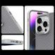 Чохол TPU+PC Carbon Mirage with MagSafe для Apple iPhone 15 Pro Grey 214-03382 фото 4