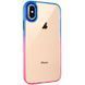 Чохол TPU+PC Fresh sip series для Apple iPhone XS Max (6.5") Рожевий / Синій 777-06650 фото 1