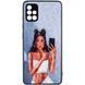 TPU+PC чохол Prisma Ladies для Samsung Galaxy A51 Black in White 777-07299 фото 2