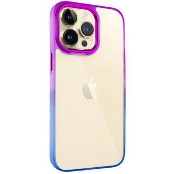 Чохол TPU+PC Fresh sip series для Apple iPhone 13 Pro Max (6.7") Синій / Фіолетовий 777-06701 фото