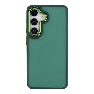 Чехол TPU+PC Space II Color Matte для Samsung Galaxy S25 5G (S931) Green 757-00815 фото