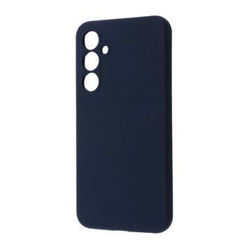 Чехол WAVE Full Silicone Cover для Samsung Galaxy A35 Midnight blue 656-06977 фото