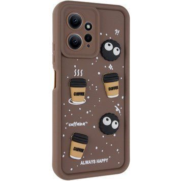Чохол TPU Toys Case для Xiaomi Redmi Note 12 4G Brown/Always Happy 777-03847 фото