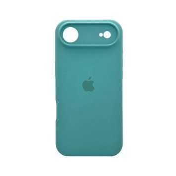 Силиконовый чехол с закрытой камерой для iPhone 17 Air Sea Blue 666-04369 фото