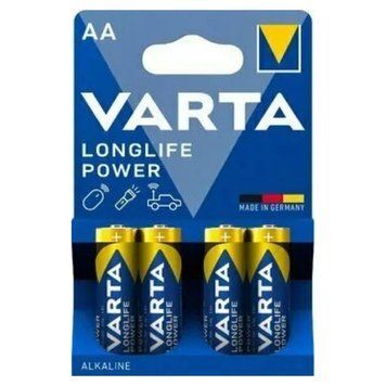 Батарейка Varta LR6/AA Longlife Power Alkaline (4шт) 4008496559435 фото